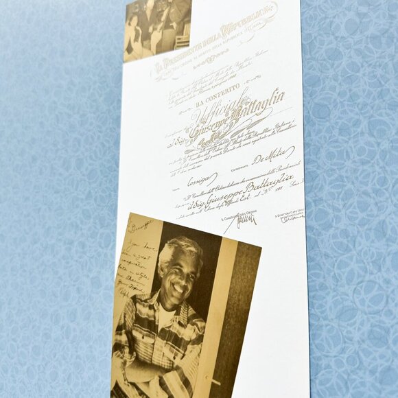 1990s Gold Book Ad • Ralph Lauren Photo • Foil Look Decor - Picture 3 of 8